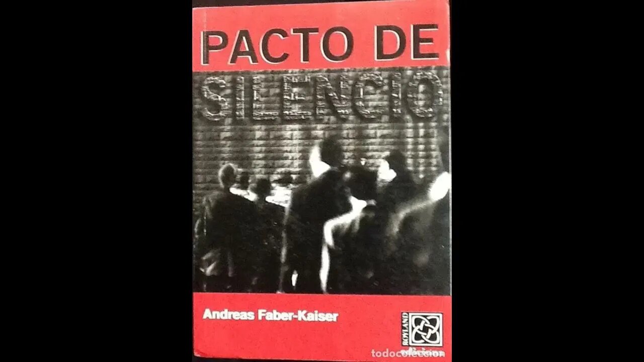 PACTO DE SILENCIO====ANDREAS FABER KAISER