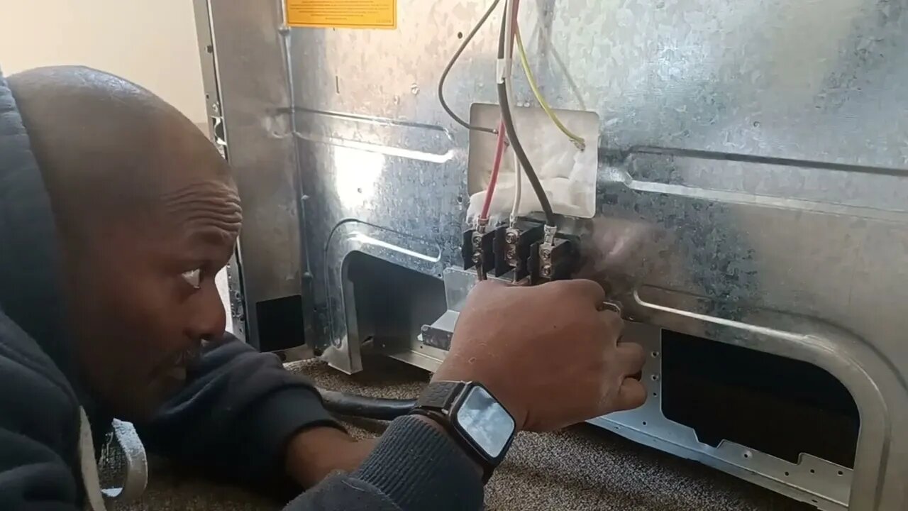 How to connect a four wire oven cord
