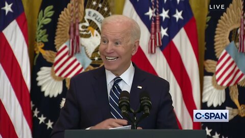 🔴 Bumbling Tumbling Biden's 1st News Conference