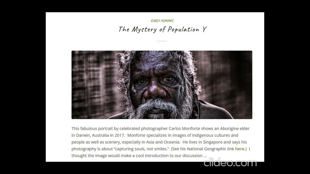 The Mystery Of Population Y-Early Humans #mystery #earlyhumans #history