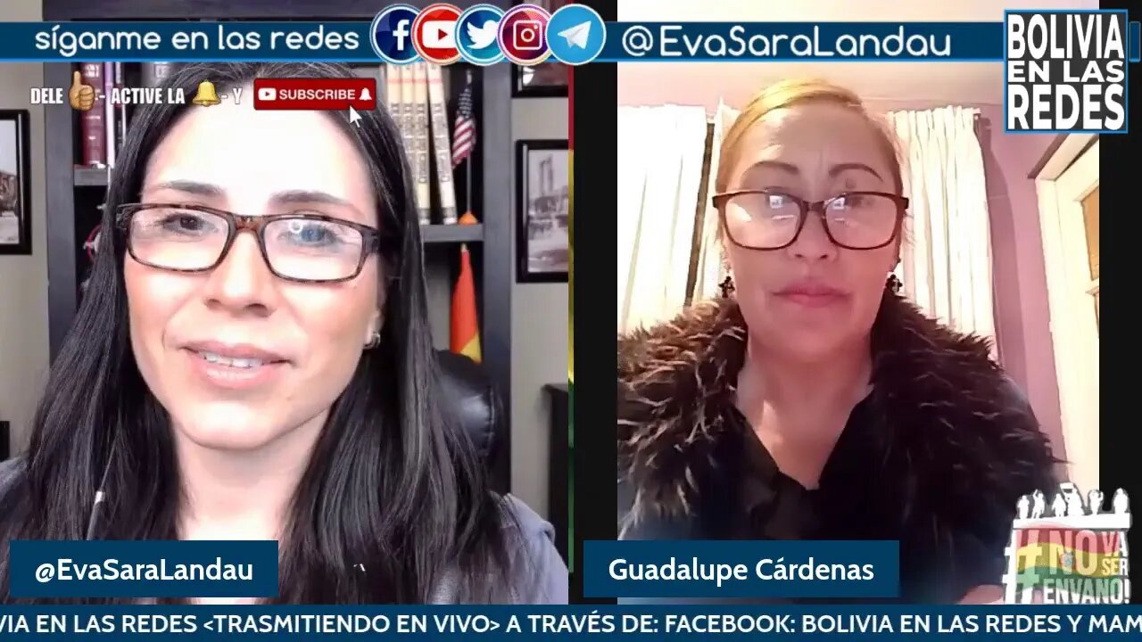 BOLIVIA EN LAS REDES, HOY CON GUADALUPE CARDENAS