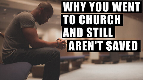 CHURCH ISN'T THE ANSWER
