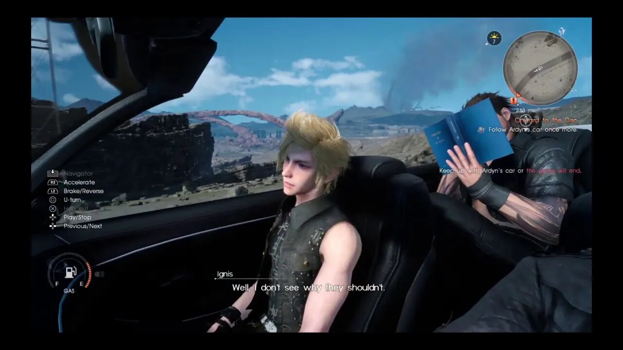 FINAL FANTASY 15 Part 4-A Missing Car