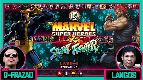 MARVEL VS STREET FIGHTER RONIN LANGOS VS WW D-FRAZÃO FT 20 LIVE 360 .