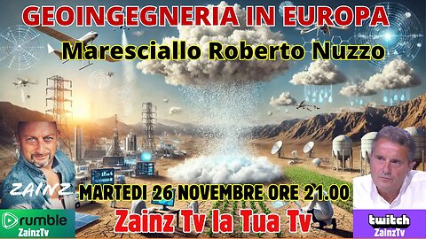 Le Dirette di #Zainz - Geoingegneria solare in Europa