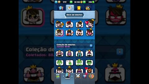 Emotes da princesa #clashroyale #tiktok #short