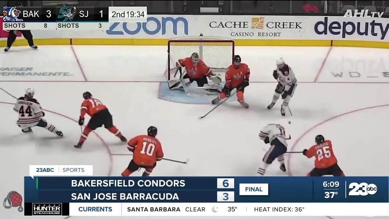 Bakersfield Condors take on San Jose, Valley Championship games set