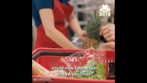 ☠️💉 mRNA Vaccinated food...