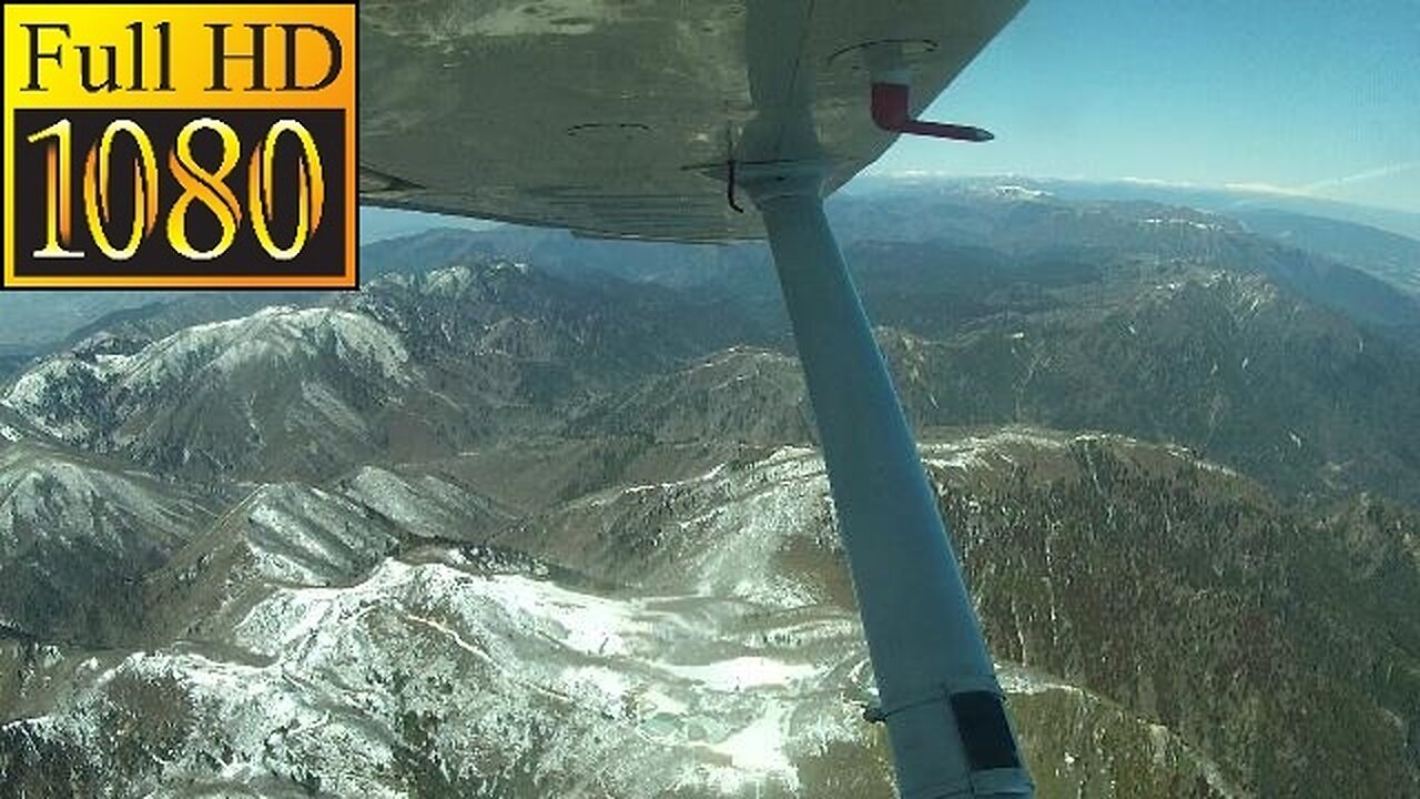 Flight Over Central Japan in HD