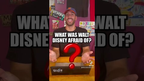 Trivia Time!! Do You Know What Walt Disney Was Afraid Of?!