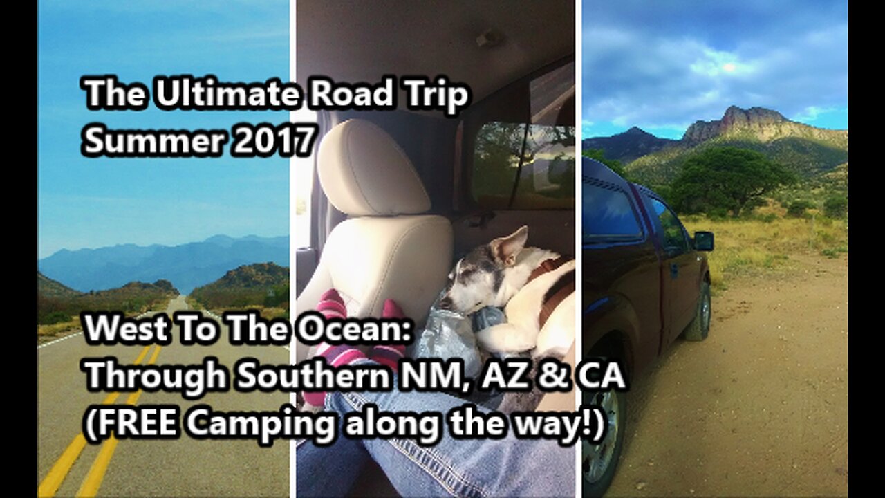 West To The Ocean || The Ultimate Road Trip || Summer 2017