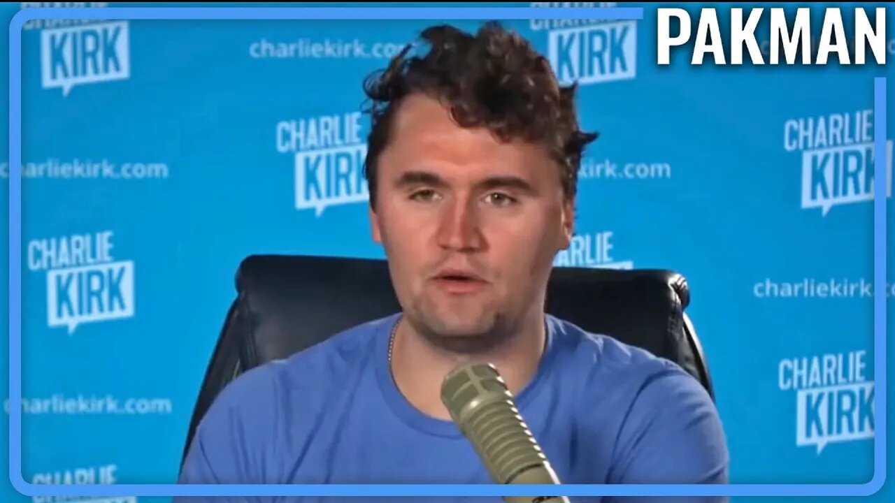 Barely Coherent Charlie Kirk Blames Trans People for Inflation