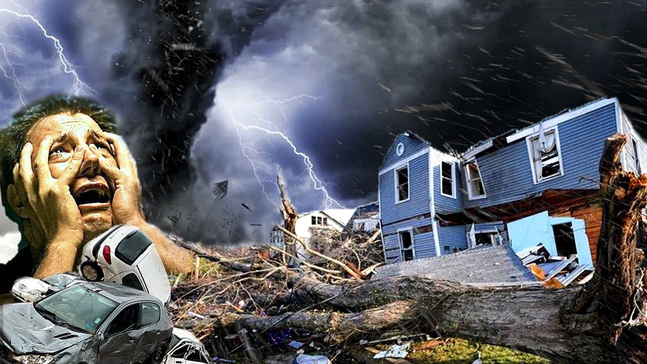 Climate is furious! Sudden tornado in the Netherlands! Destruction in Europe!