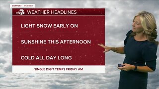 Forecast: What to expect this morning