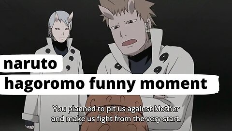 naruto - hagoromo funny moment