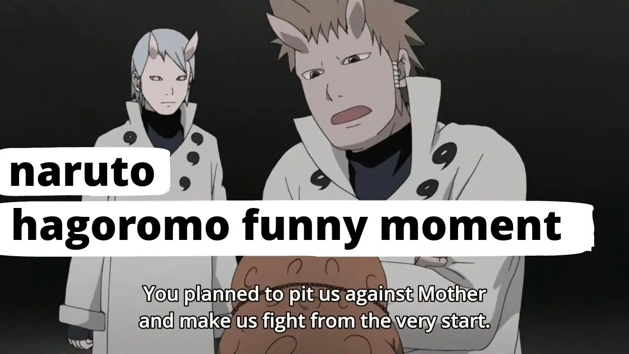 naruto - hagoromo funny moment