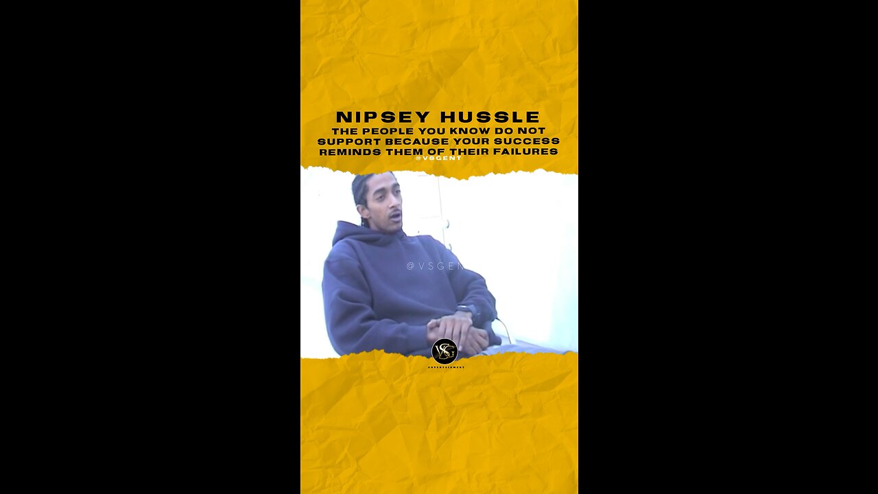 #nipseyhussle Ppl u know dont support because ur 🏆 reminds them of their failures. 🎥 @730no