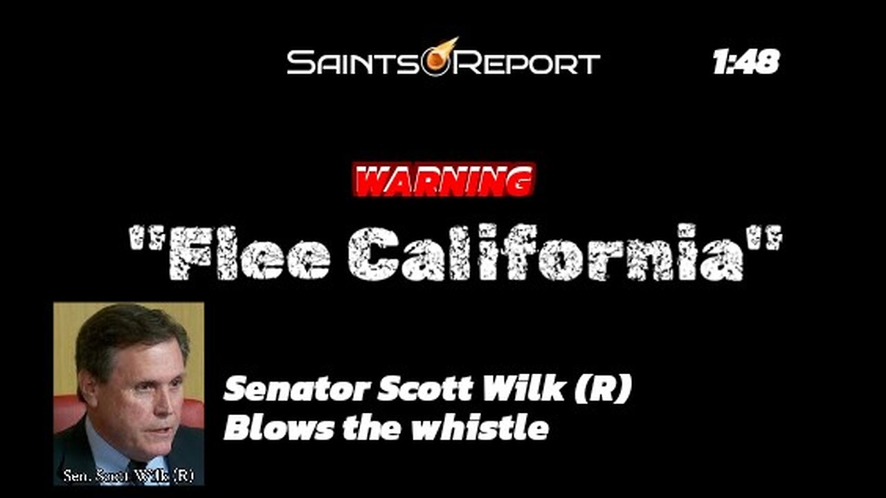 2830. FLEE CALIFORNIA | Senator Exposes California | 1:48