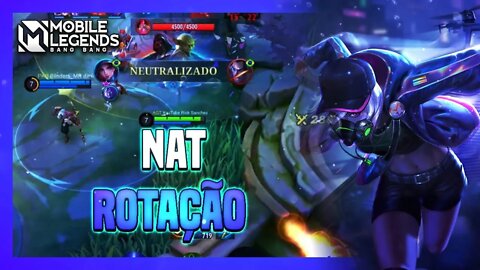 FUI JOGAR COM ELA NA ROTAÇÃO E É MUITO DIVERTIDO KKKKKK | MLBB