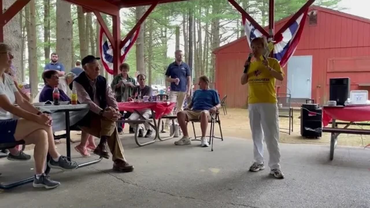 Lily Tang Williams - Cheshire Co GOP Speech 29UG2022