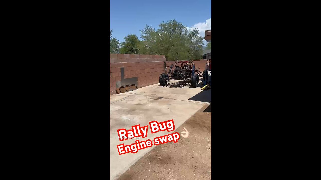 Rallybug gets Frankenbuggy’s Motor