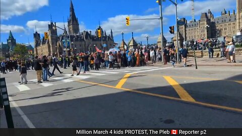 Million March 4 kids PROTEST, The Pleb 🇨🇦 Reporter p2