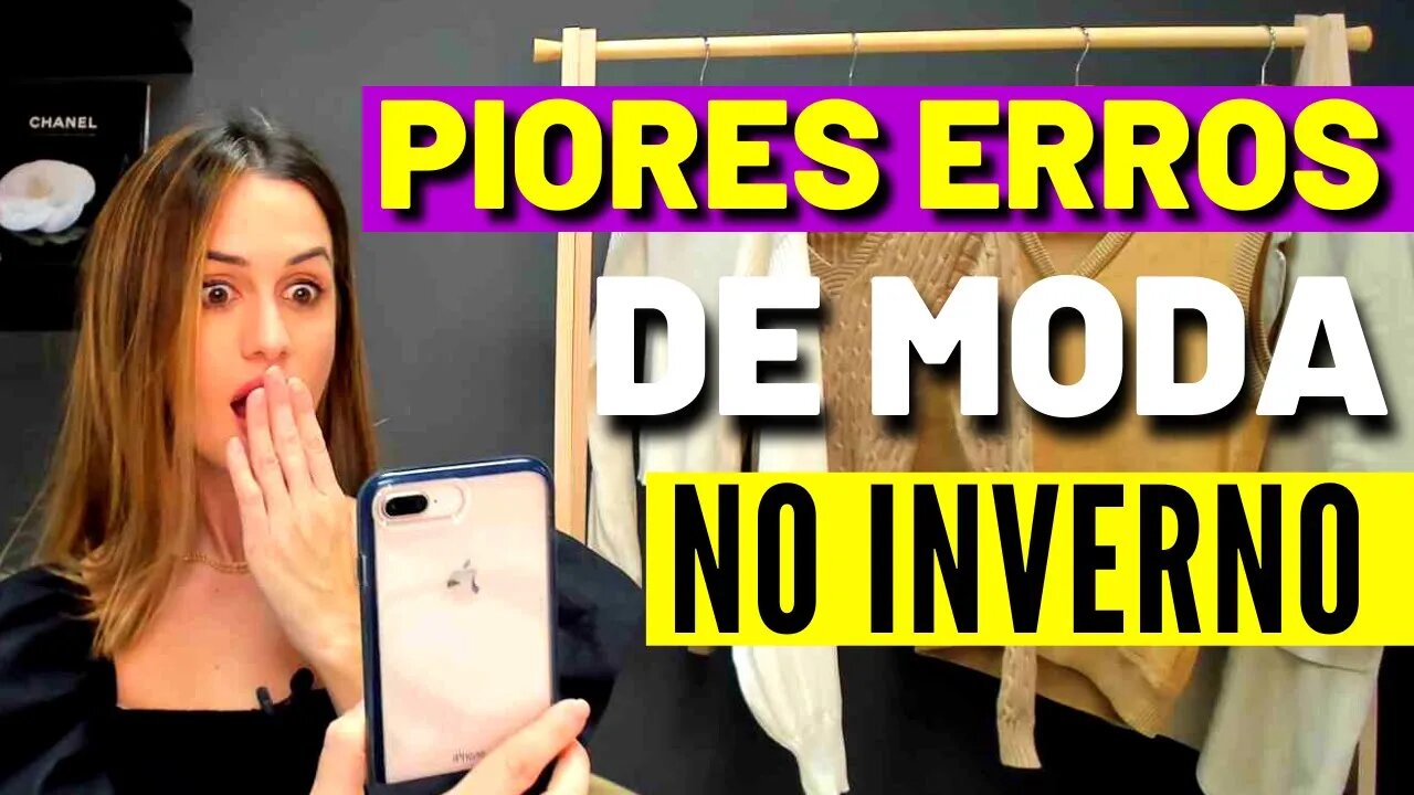 9 Piores Erros de Moda no Inverno