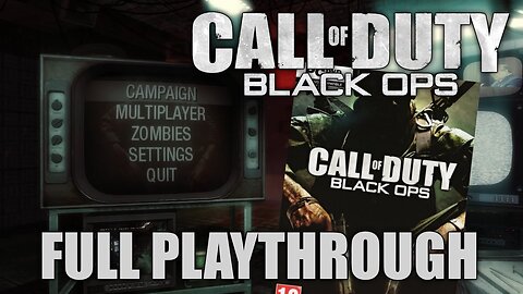 Call of Duty Black OPS Full Playthrough in 2022 [PC]