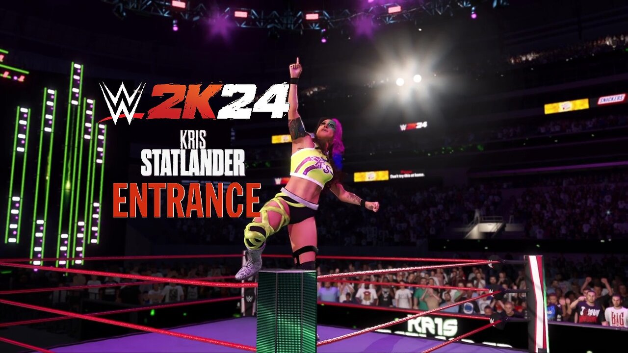 WWE 2k24 Kris Statlander Entrance