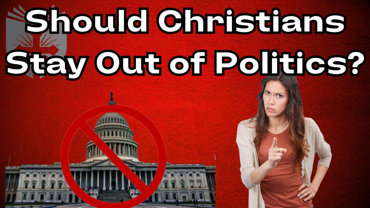 Should Christians Stay Out Of Government? | Cave To The Cross