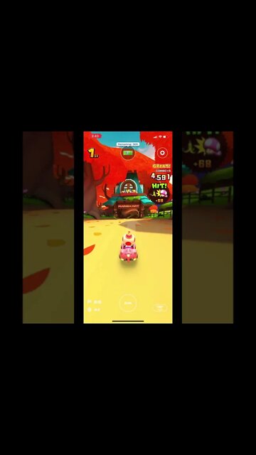 Mario Kart Tour - Paper Glider Gameplay (Los Angeles Tour Gift Reward) #Shorts