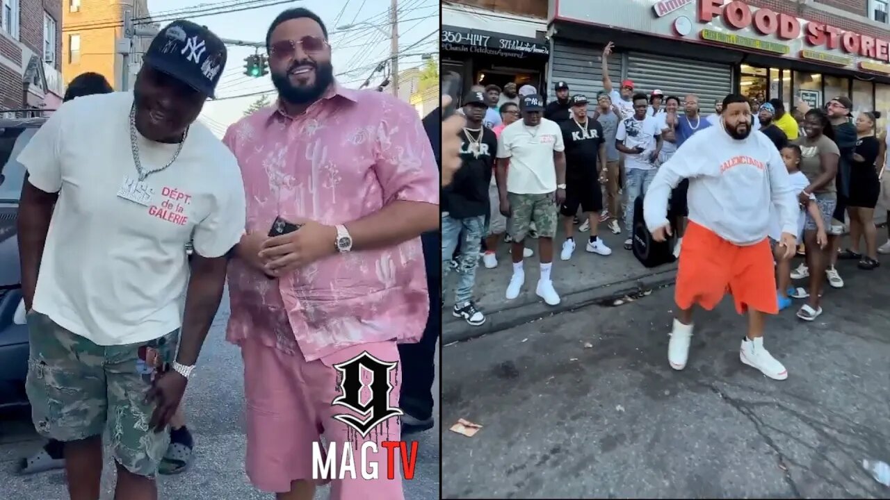 DJ Khaled Pulls Up On Jadakiss In The Trenches Of Yonkers To Film Music Video! 🗽