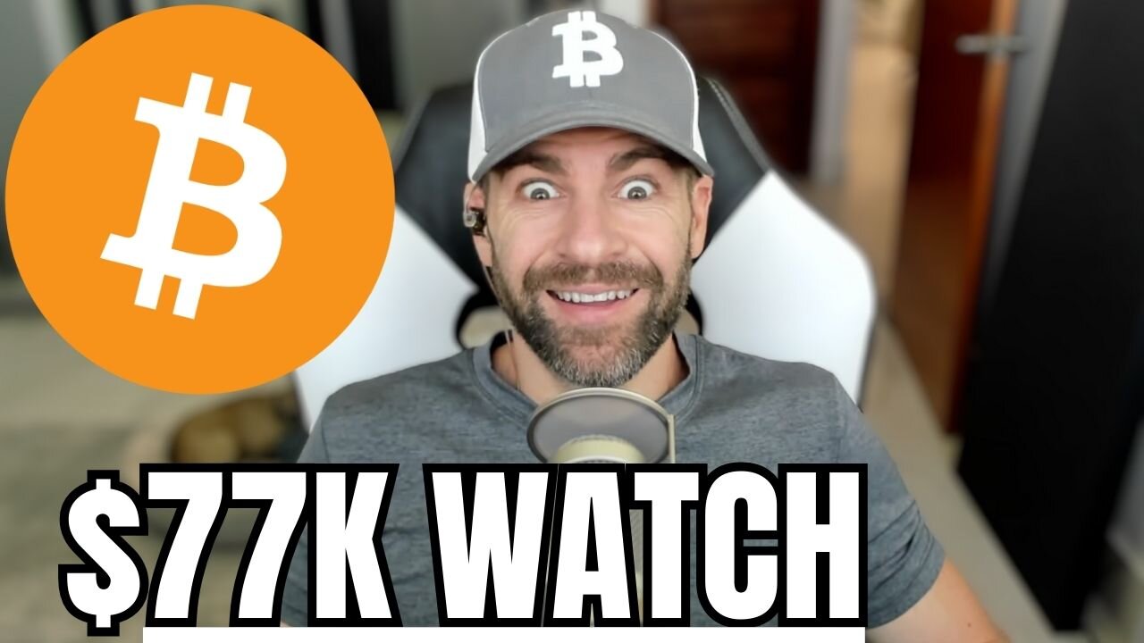 Bitcoin $77,000 LIVE Pump Watch!