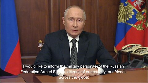 Putin's Official Statement on Ukraine Conflict & Russian Military Capabilities - Oreshnik Missile