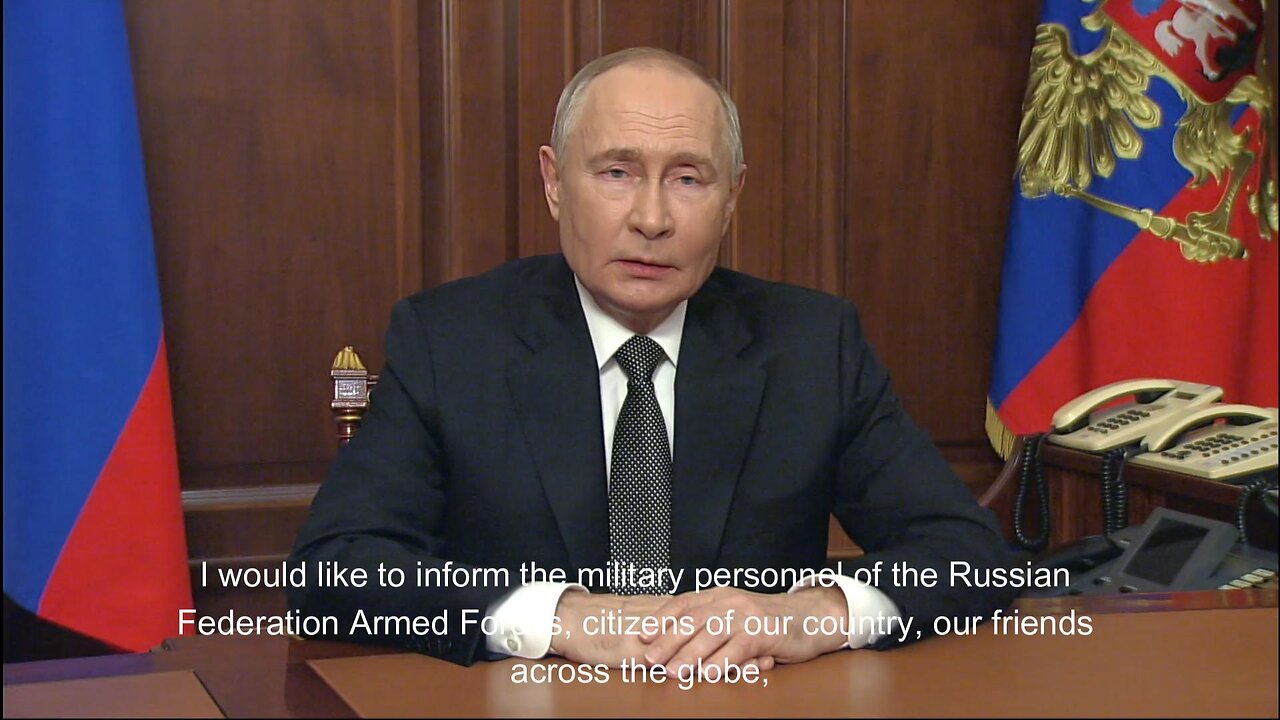 Putin's Official Statement on Ukraine Conflict & Russian Military Capabilities - Oreshnik Missile