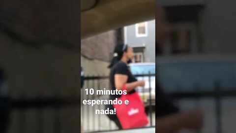 Passageiro não apareceu depois de 10 minutos esperando!