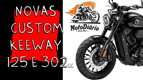 Tem NOVIDADE no AR: Novas Motos CUSTOM 125 e 302cc saindo do FORNO