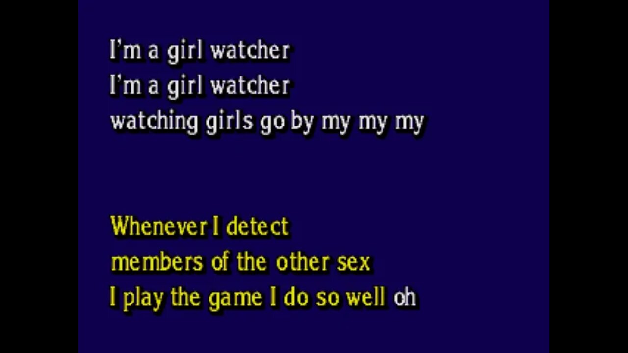 PI002 12 O'kaysions, The Girl Watcher