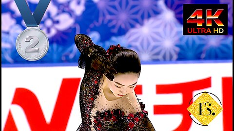 WAKABA HIGUCHI🇯🇵🥈Free Skate NHK World Cup (NBC.4K)