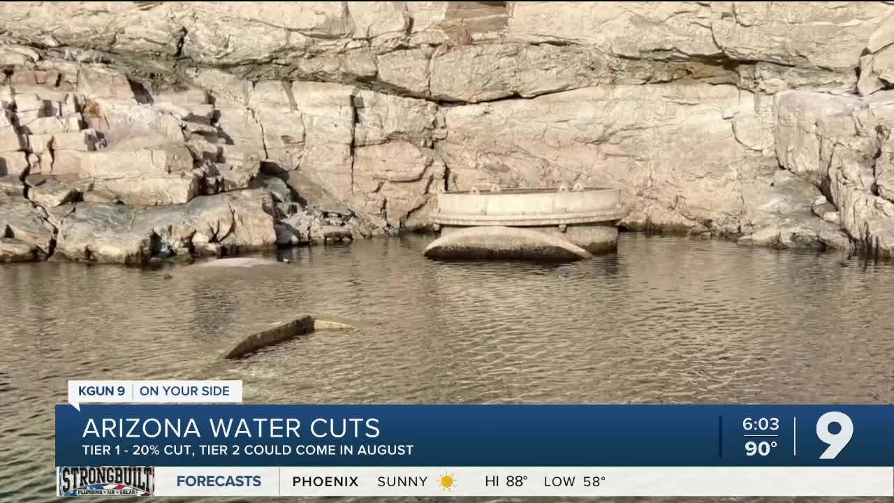 Arizona water cuts