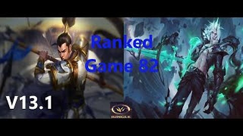 Ranked Game 82 Xin Zhao Vs Veigo Jungle League Of Legends V13.1