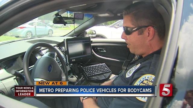 Metro Police Preparing All Vehicles For Body Camera Compatibility