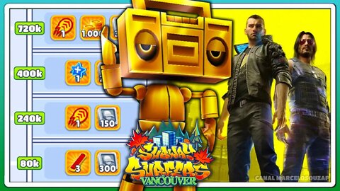 Subway Surfers Vancouver 2021 | Cyberpunk de Próxima Geração Adiado | Recorde com Boombot