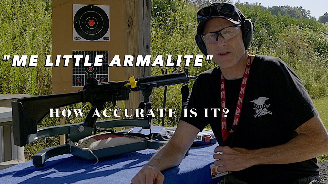 "Me Little Armalite" 180 Still Accurate!