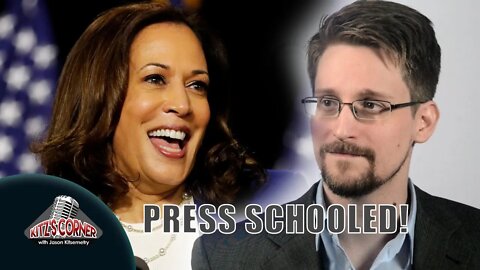Edward Snowden schools Kamala Harris on #WorldPressFreedom