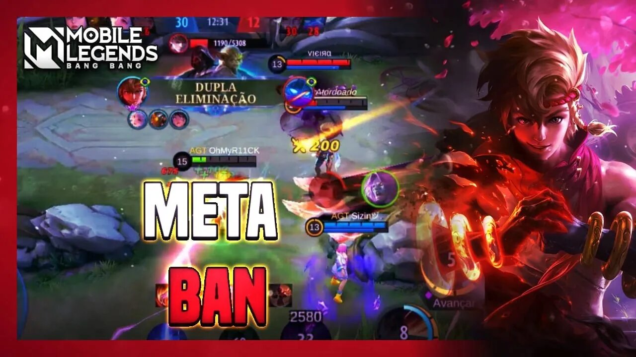 MOONTON BUFFOU E AGORA É META BAN KKKKKKKKKKK | Mobile Legends