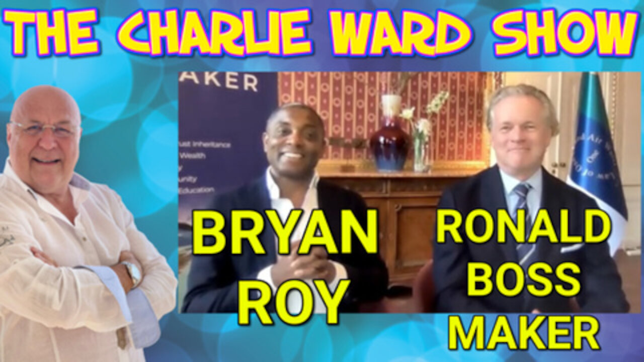 GETTING YOUR IDENTITY BACK; YOUR GOD GIVEN RIGHT! WITH BRYAN ROY, RONALD BOSS MAKER & CHARLIE WARD