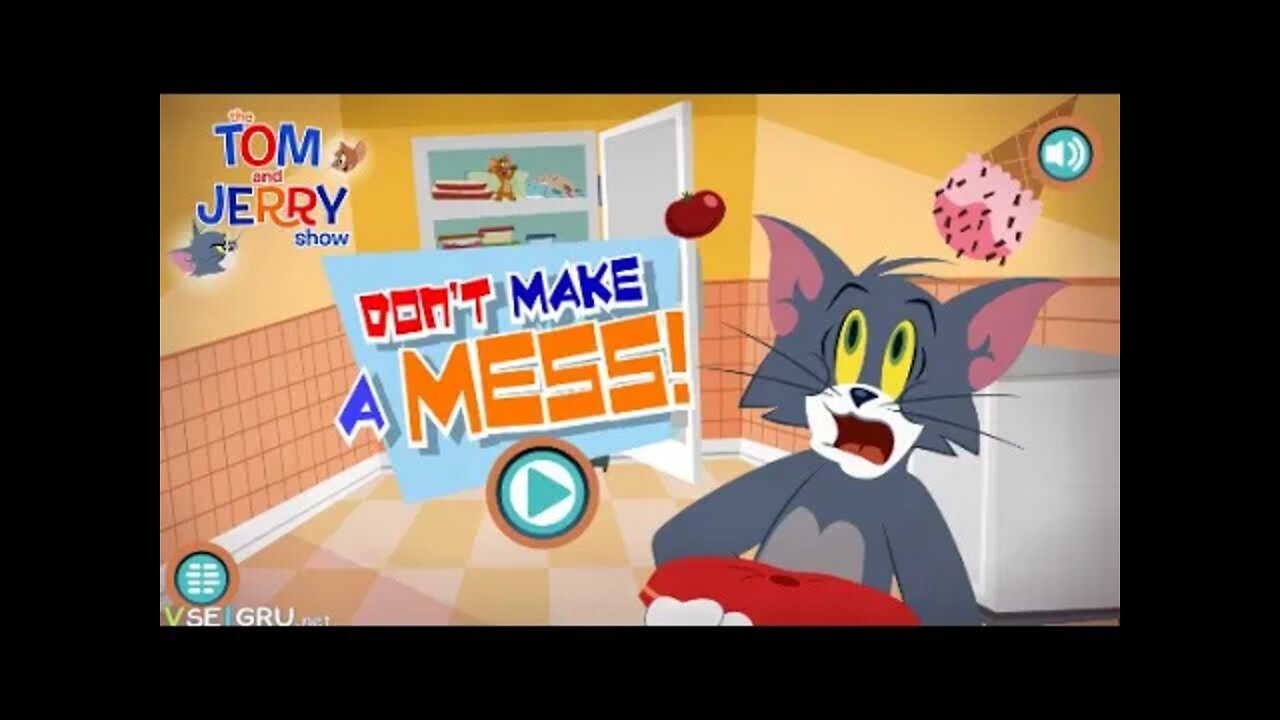 Tom and Jerry Don't Throw A Mess