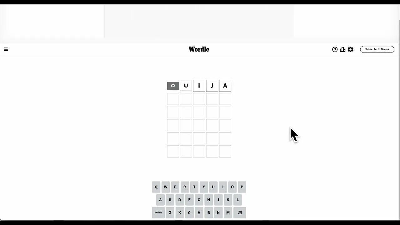 Wordle 2023 09 22 - lucky second guess