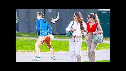 Funny Fart Prank in Central Park! KICK-FART Frenzy!